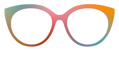 The Mirage Gradient - Front Top Thumbnail - Pair Eyewear