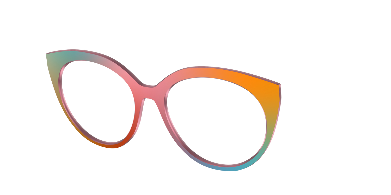 The Mirage Gradient - Angle Top Image - Pair Eyewear