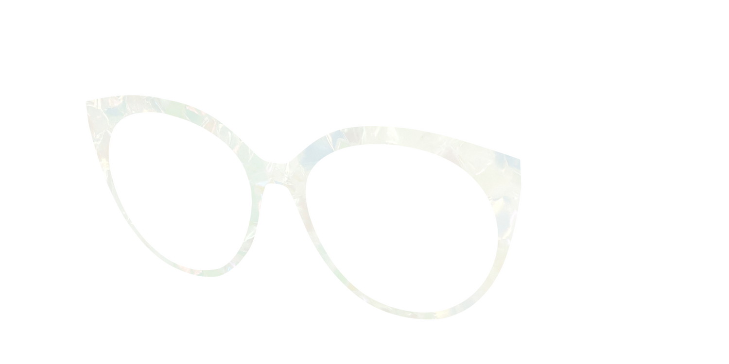 The Moonstone Pearl Marble - Angle Top Image - Pair Eyewear