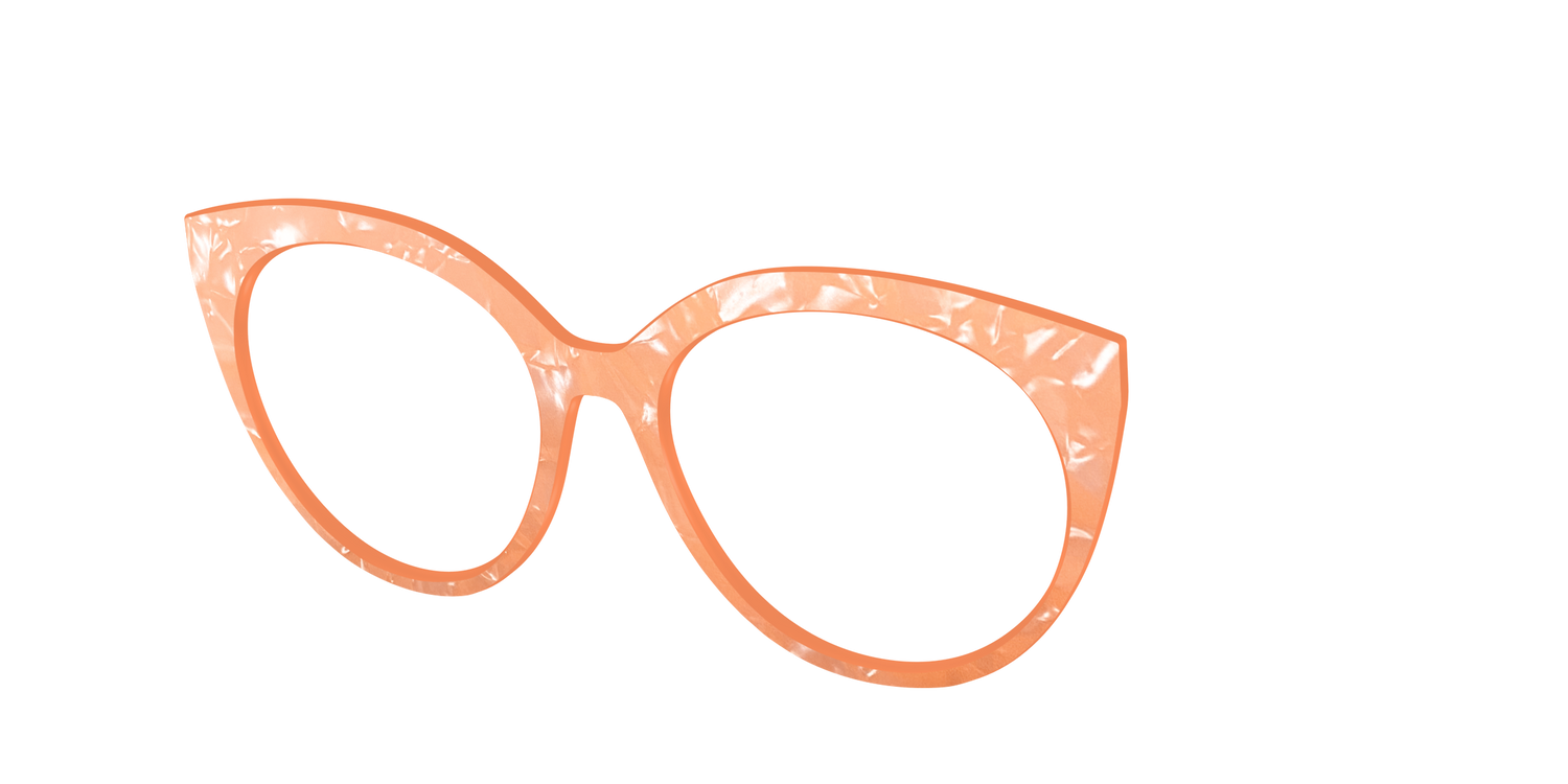 The Morganite Pearl Marble - Angle Top Image - Pair Eyewear