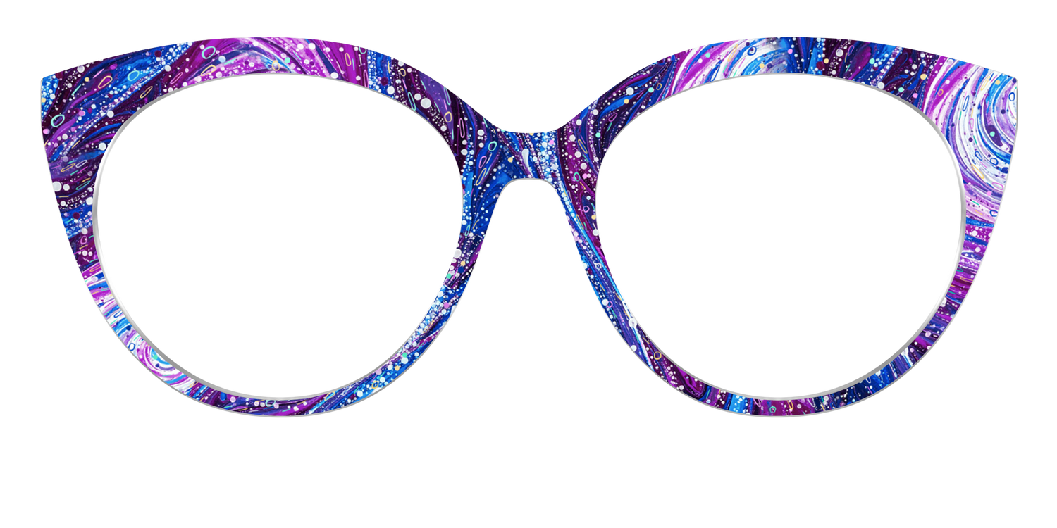 The Orchid Kaleidoscope - Front Top Image - Pair Eyewear