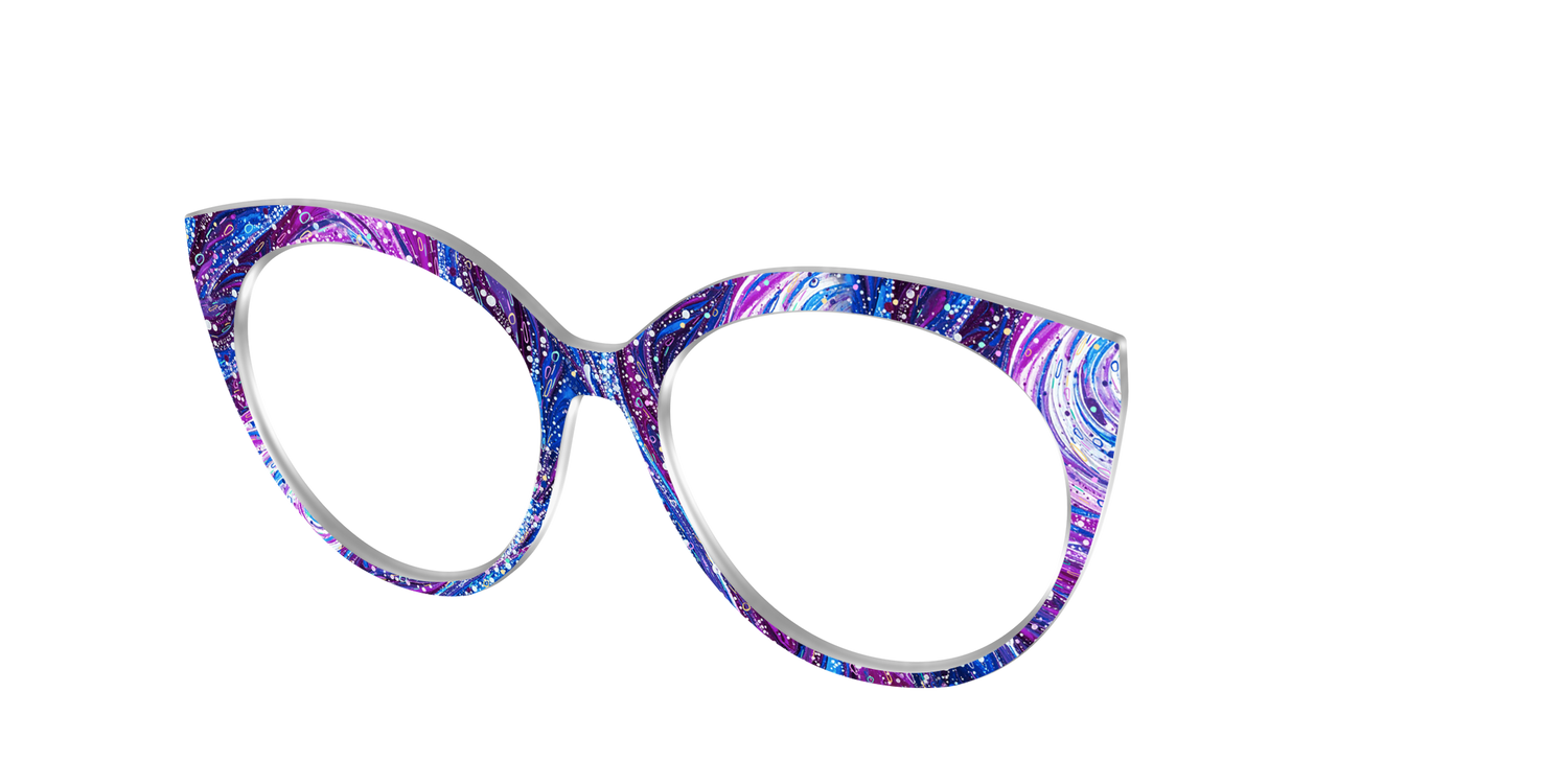The Orchid Kaleidoscope - Angle Top Image - Pair Eyewear