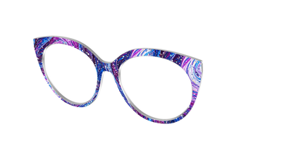 The Orchid Kaleidoscope - Angle Top Thumbnail - Pair Eyewear