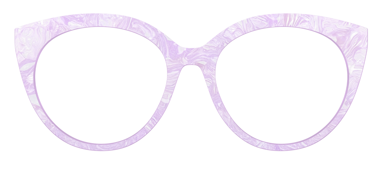 The Pale Iris Pearl Marble - Front Top Image - Pair Eyewear