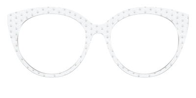 The Pearl Shimmer Polka Dots - Front Top Thumbnail - Pair Eyewear