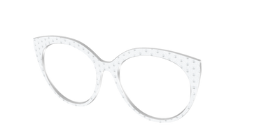 The Pearl Shimmer Polka Dots - Angle Top Thumbnail - Pair Eyewear
