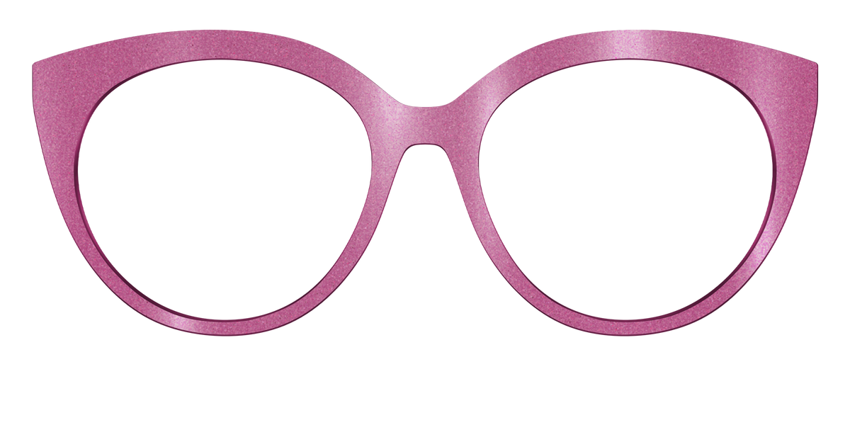 The Pink Shimmer - Front Top Image - Pair Eyewear