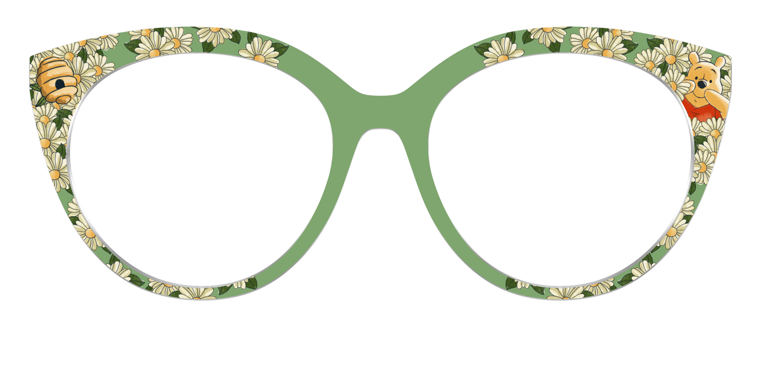Pooh Bear's Daisies - Front Top Image - Pair Eyewear