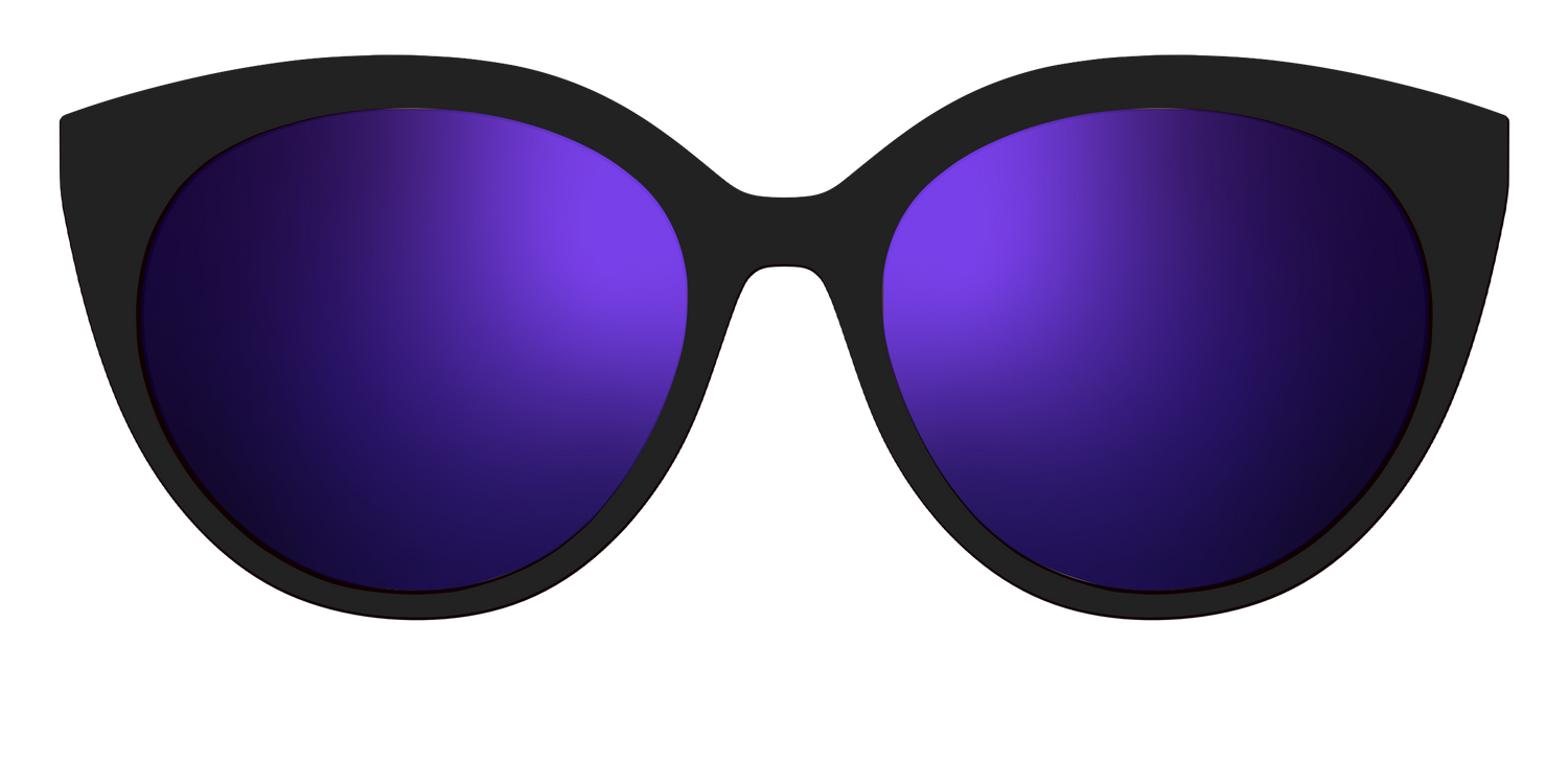 The Polarized Purple Reflective Sun Top