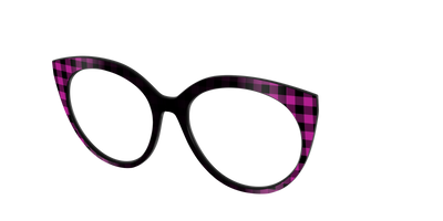 The Reimagined Plaid - Angle Top Thumbnail - Pair Eyewear