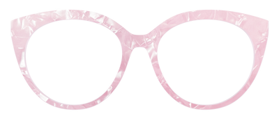 The Rose Quartz Pearl Marble - Front Top Thumbnail - Pair Eyewear