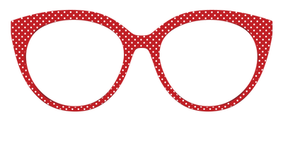 The Ruby Pin Dot - Front Top Thumbnail - Pair Eyewear