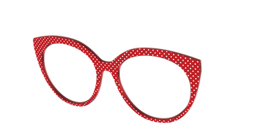 The Ruby Pin Dot - Angle Top Thumbnail - Pair Eyewear
