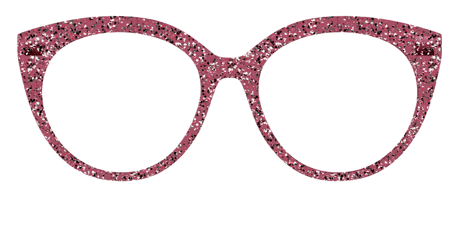 The Ruby Sparkle - Front Top Image - Pair Eyewear