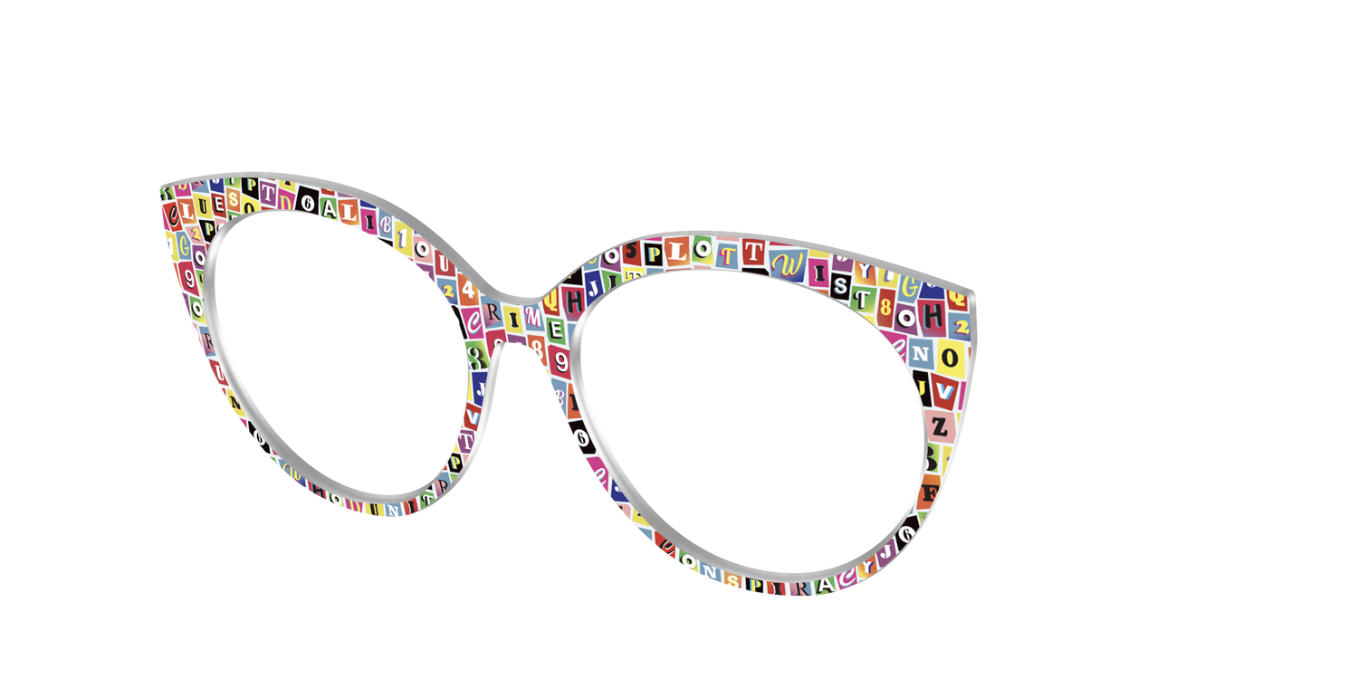 The Secret Message - Angle Top Image - Pair Eyewear