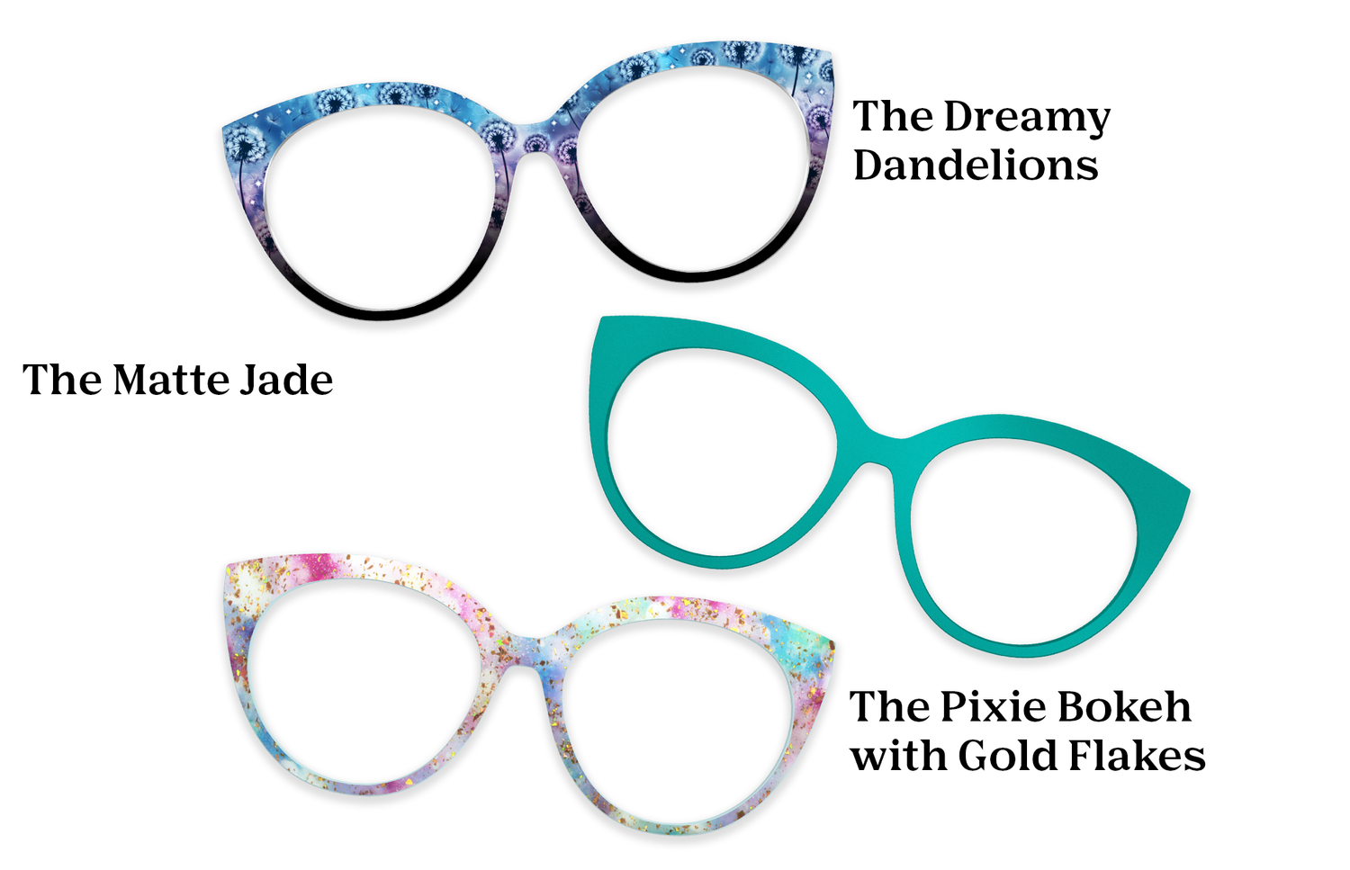 The Zuri - Seafoam Clear - Pairing Set - Pair Eyewear