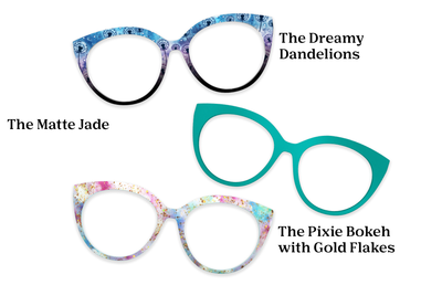 The Zuri - Seafoam Clear - Pairing Set - Pair Eyewear