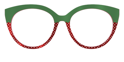 The Shimmer Strawberry - Front Top Thumbnail - Pair Eyewear