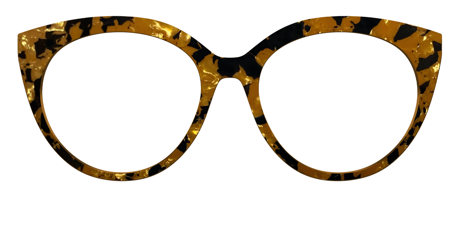 The Tiger's Eye Pearl Tortoise - Front Top Image - Pair Eyewear