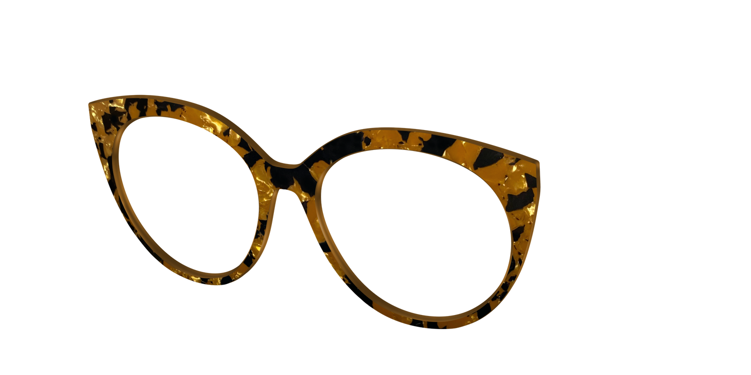 The Tiger's Eye Pearl Tortoise - Angle Top Image - Pair Eyewear