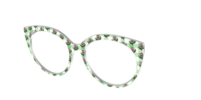 The Tulip Gingham - Angle Top Thumbnail - Pair Eyewear