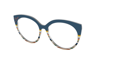 The Vincent Stripes - Angle Top Thumbnail - Pair Eyewear