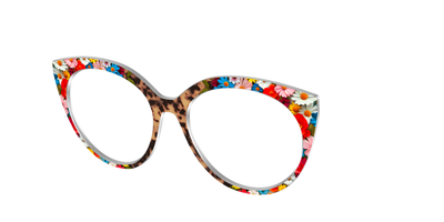 The Wildflower Tortoise - Angle Top Thumbnail - Pair Eyewear