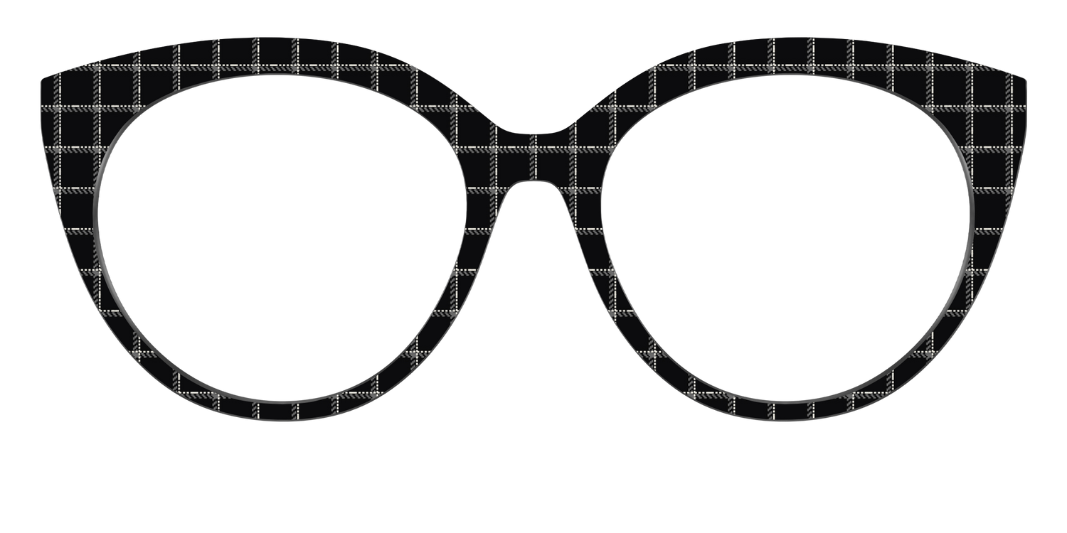 The Windowpane Plaid - Front Top Image - Pair Eyewear