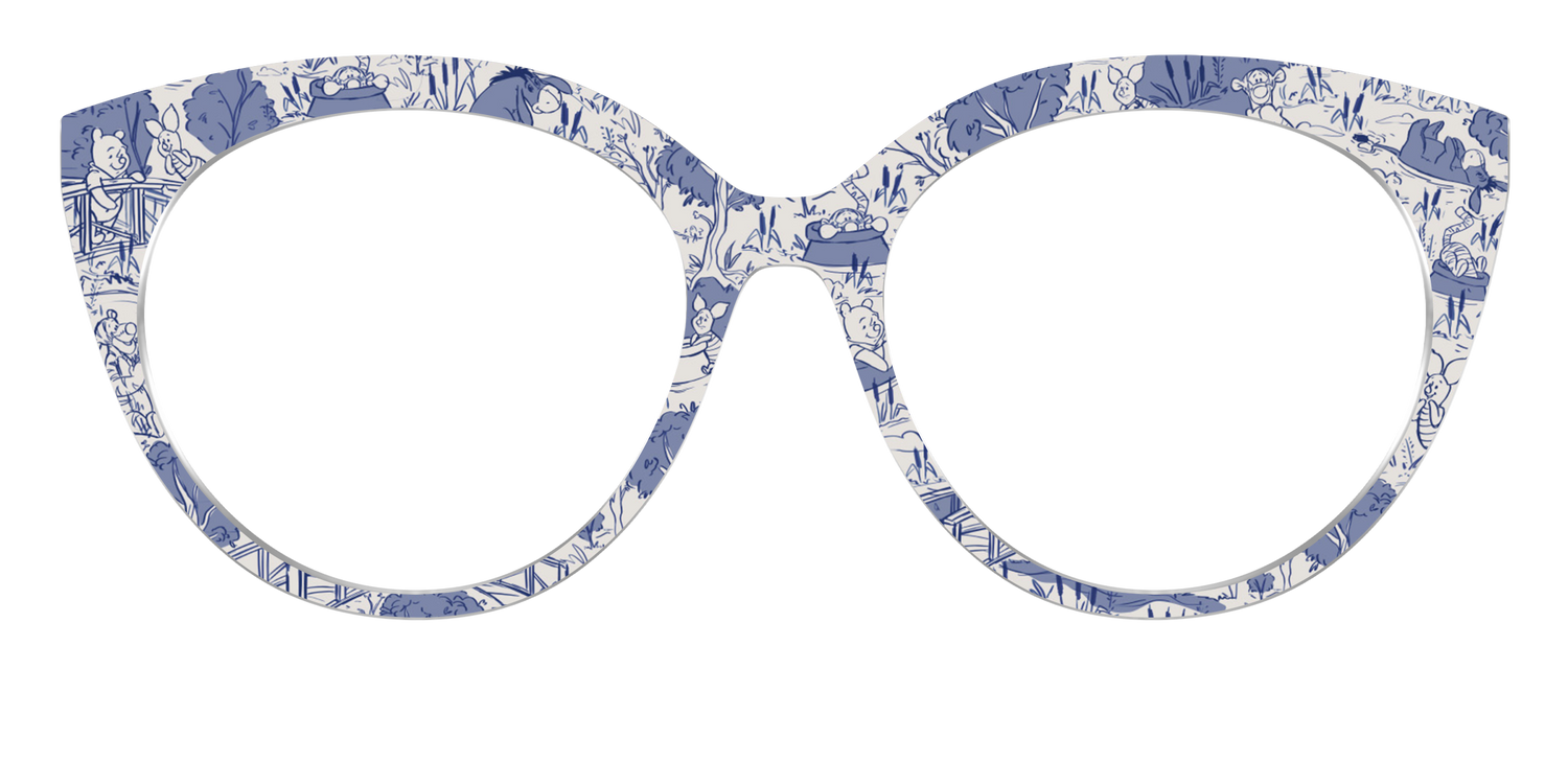 Winnie the Pooh Toile - Front Top Image - Pair Eyewear