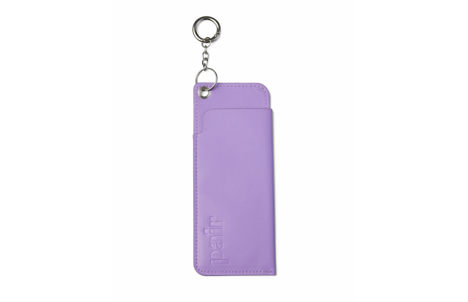 The Top Frame Keychain Case Lavender Pair Eyewear The Top Frame Keychain Case Lavender Pair Eyewear