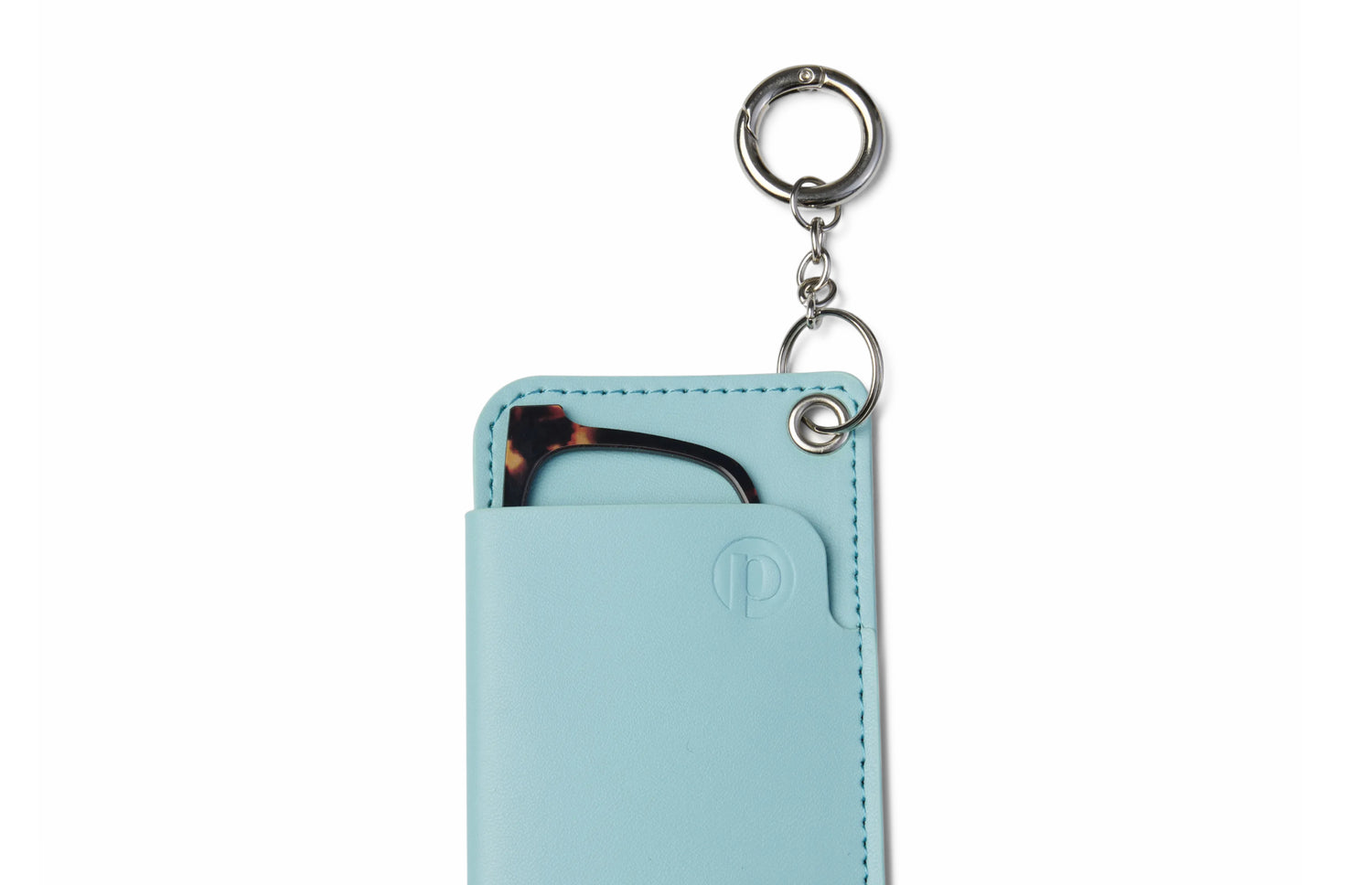 The Top Frame Keychain Case Iris Blue - Product Image 2 - Pair Eyewear