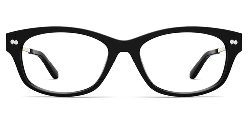 The Addison - Black Acetate Gold Metal