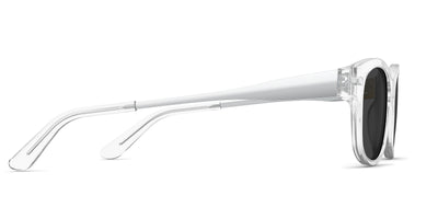 The Addison - Crystal Clear Acetate Silver Metal Sun