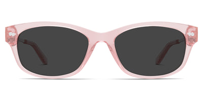 The Addison - Pink Clear Acetate Rose Gold Metal Sun
