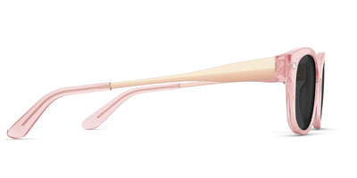 The Addison - Pink Clear Acetate Rose Gold Metal Sun