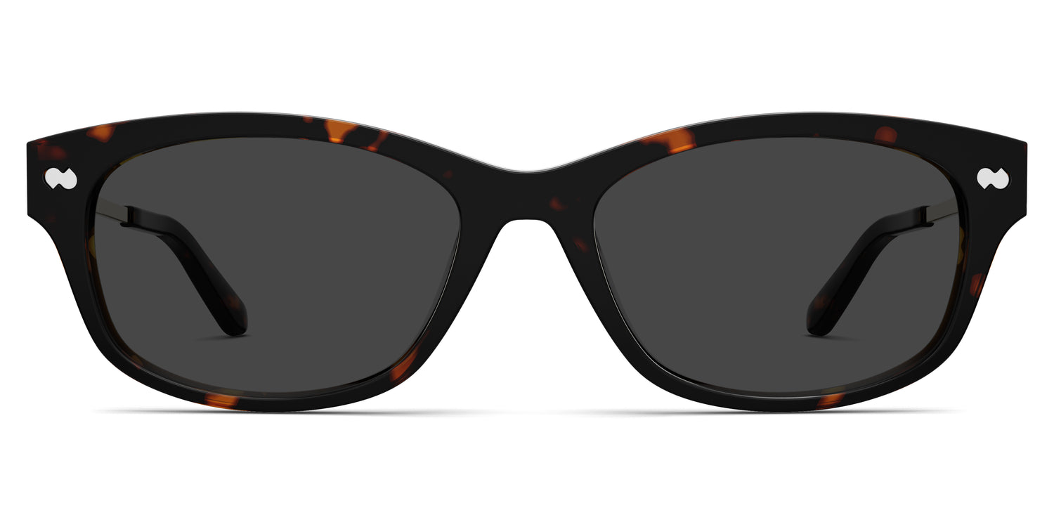 The Addison - Tortoise Acetate Gold Metal Sun