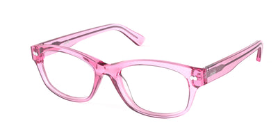 The Addison - Pink Glitter Clear