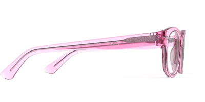 The Addison - Pink Glitter Clear