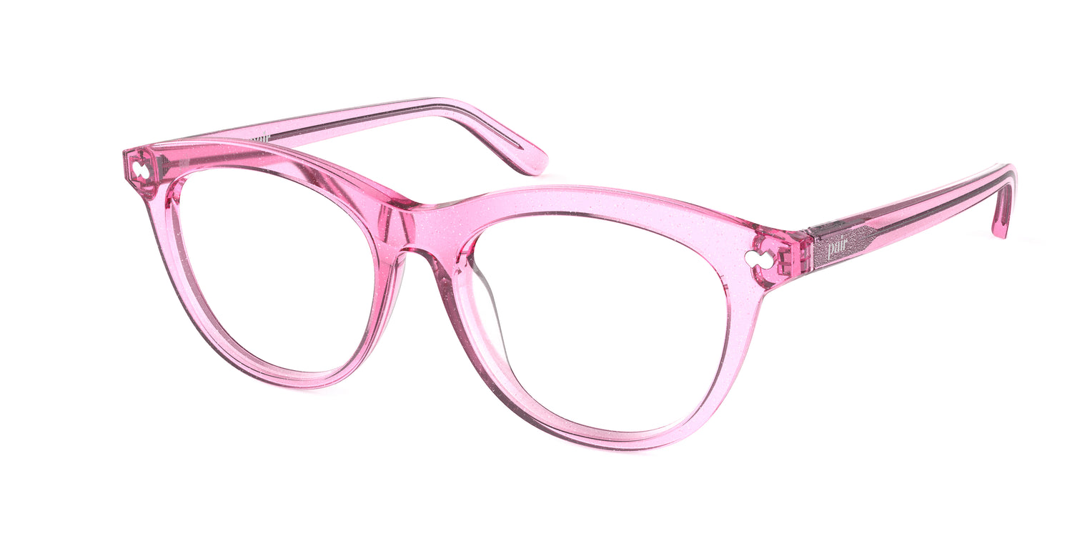 The Brook - Pink Glitter Clear