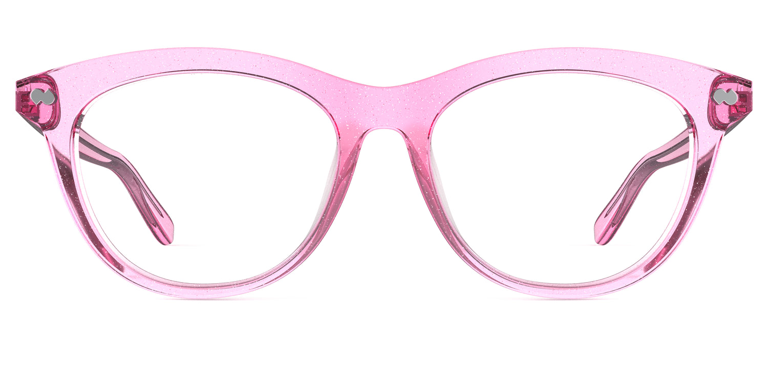 The Brook - Pink Glitter Clear