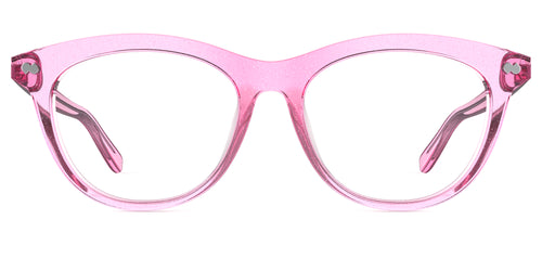 The Brook - Pink Glitter Clear