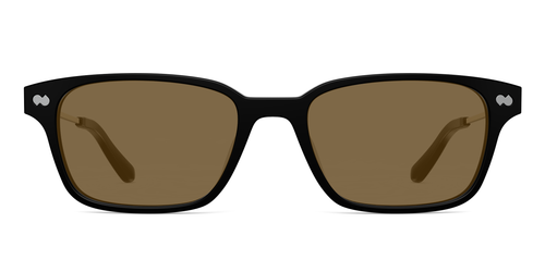 The Finley - Mixed Material Black Gold Metal Sun