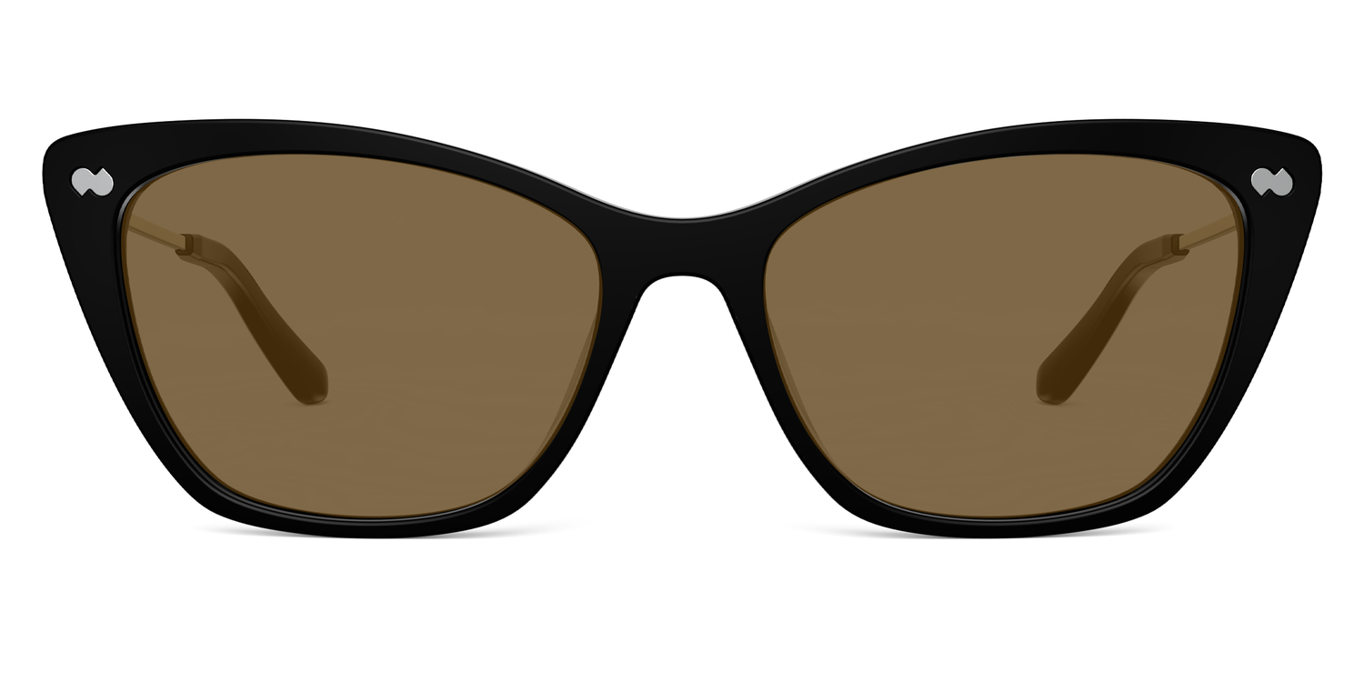 The Wanda - Mixed Material Black Gold Metal Sun