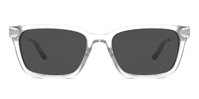 The Larkin - Mixed Material Crystal Clear Silver Metal Sun