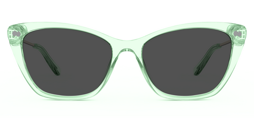 The Wanda - Mixed Material Green Clear Gold Metal Sun