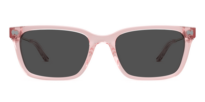 The Larkin - Mixed Material Pink Clear Rose Gold Metal Sun