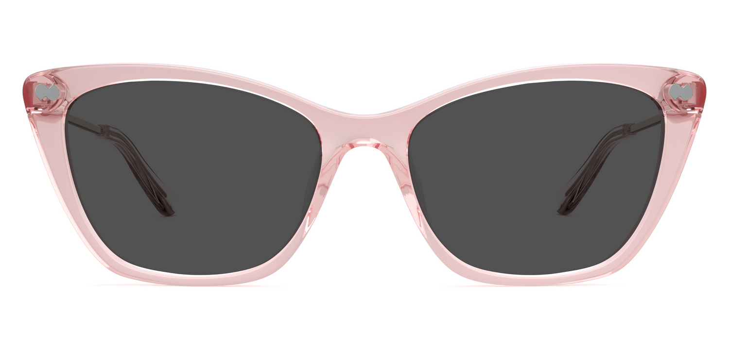 The Wanda - Mixed Material Pink Clear Rose Gold Metal Sun