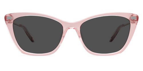 The Wanda - Mixed Material Pink Clear Rose Gold Metal Sun