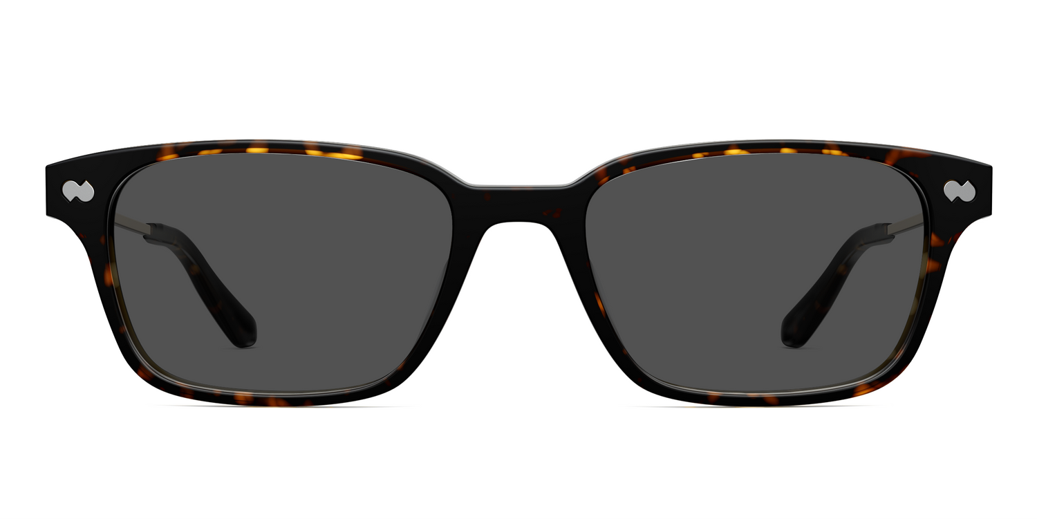 The Finley - Mixed Material Tortoise Gold Metal Sun