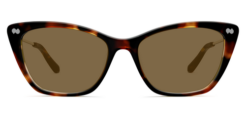 The Wanda - Mixed Material Tortoise Gold Metal Sun